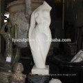 High quality sexy luminous torso sculpture stone nude abstrace girl body statue